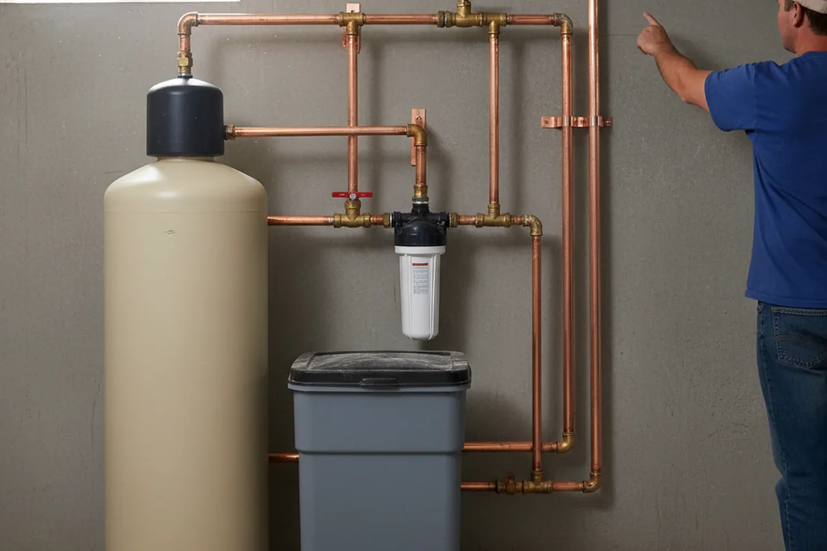 Whole-house water treatment system installed in Hubbardsville